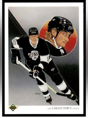 🇨🇦NOW $3🍀 Wayne Gretzky 1990/91 Upper Deck Los Angeles Kings Hockey Card